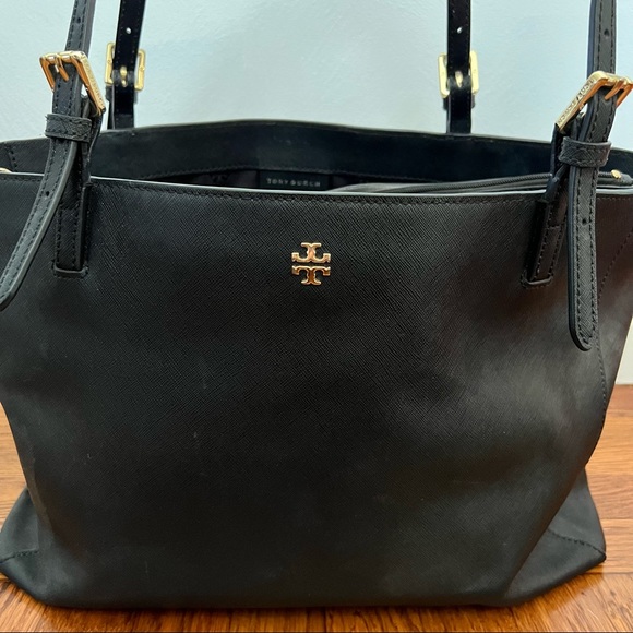 Tory Burch Saffiano Leather Tote - Picture 1 of 10